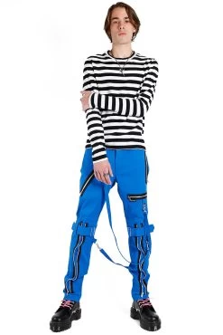 Tripp Bondage Pants [Blue] -Alchemy Store IS267M TURQ FULL