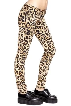 Tripp NYC Leopard Print Ladies Jeans 9 Tripp NYC Leopard Print Ladies Jeans -Alchemy Store IS6235P LEO S