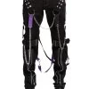 Tripp NYC Raider Pants [Black/Purple] -Alchemy Store IS7065M BLKPURPLE F 1000xcopy