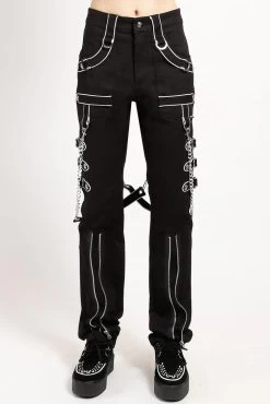 Tripp NYC Punk Parade Pants [Black/White] -Alchemy Store IS7120 BLKWHT F 1000x a224241d c8f3 4e66 a619 42143d2a1616
