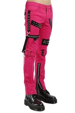 Tripp Studded Bondage Pants [Pink] -Alchemy Store IS7329M PINK S 1000x 3ca913c6 ba11 45de be59 b9567d5ebac7