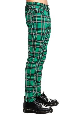 Tripp Rocker Jeans [Green Plaid] -Alchemy Store IS7374P GRNPLD S 1