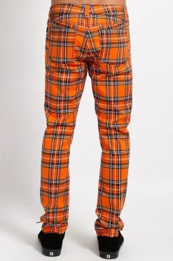 Tripp NYC Rocker Jeans [Orange Plaid] -Alchemy Store IS7374P ORGPLD B 1000x 1f7df88d 18a2 47ff 9da8 3ae03d707cc1