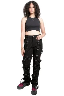 Tripp Harness Pants [Black] -Alchemy Store IS7620 BLK FL