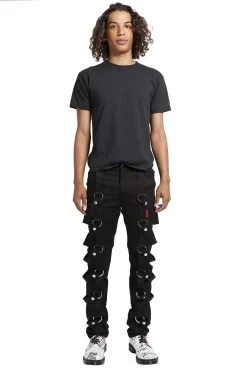 Tripp NYC Matrix Pants -Alchemy Store IS7622M BLK FL scaled 1