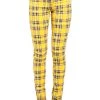 Tripp High Waist T-Back Jeans [Yellow Plaid] -Alchemy Store IS9260P YELPLD F