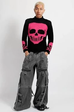 Tripp NYC Denim X Strap Pants [BLACK DENIM] -Alchemy Store JM7144M FULL 3 1000x 6aff0f44 7c2e 4dad b450 132b1904b171