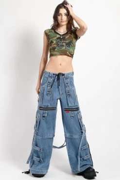 Tripp NYC Denim X Strap Pants [Light Blue] -Alchemy Store JM7144 LIGHTINDIGO FULL 1000x 21808116 381d 4d14 a77c 5ccd68df8688