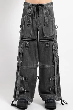 Tripp NYC Denim X Strap Pants [BLACK DENIM] -Alchemy Store JM7144 LIGHTINDIGO F de768114 37