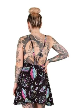 OMG! Ghosts Skater Dress -Alchemy Store Kawaii Goth Dress