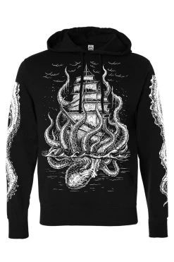 Release The Kraken Hoodie [Zipper Or Pullover] -Alchemy Store Krakenpullover