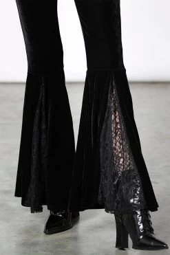 Marisol Velvet Bell Bottoms -Alchemy Store MARISOL VELVET BELL BOTTOMS W C x1600copy