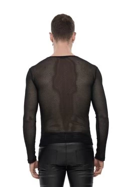 Morbidity Mesh Top [UNISEX] -Alchemy Store Mesh Top For Men