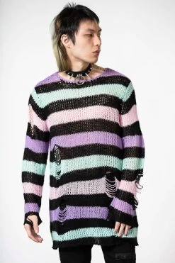 Pastel Punk Knit Sweater -Alchemy Store PASTEL PUNK KNIT SWEATER M 2 x1600copy