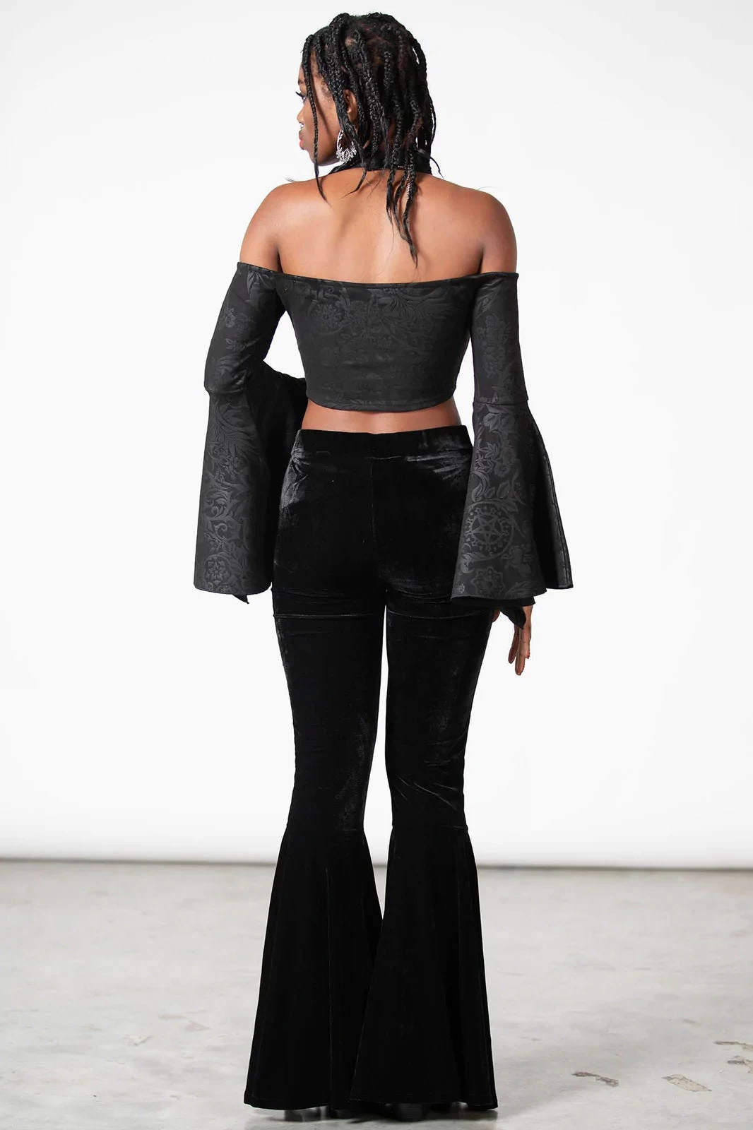 Periwinkle Halter Crop Top 6 Periwinkle Halter Crop Top - Image 4