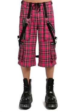 Tripp NYC Strap To Strap Pants [PINK PLAID] -Alchemy Store PL7272M PINKPLD FSHORT 1000x cf2a0fca 1fe8 4f1b 8750 39dfb101a38e
