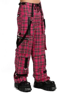 Tripp NYC Strap To Strap Pants [PINK PLAID] -Alchemy Store PL7272M PINKPLD S 1000x f1f7f54c 47d7 4628 b915 2f8ae73cec21