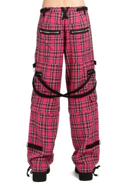 Tripp NYC Strap To Strap Pants [PINK PLAID] -Alchemy Store PL7272 PINKPLD B 1000x de11ecd4 e58b 47de aa60 8392453d88bd