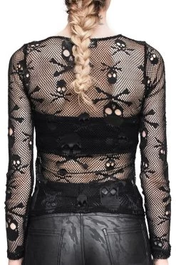 Skull Sorcerer Top -Alchemy Store Punk T Shirt