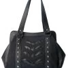 Night Wings Handbag [BLACK] -Alchemy Store Rockabilly Handbag