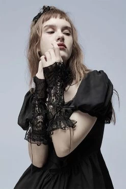 Spider Byte Goth Gloves