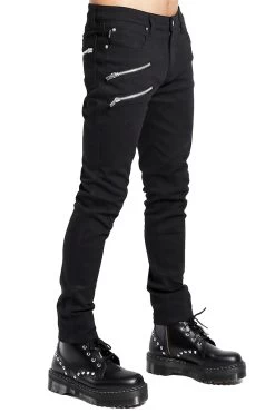 Tripp NYC Biker Jeans 9 Tripp NYC Biker Jeans -Alchemy Store SD7388M BLK S