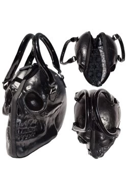 Skull Collection Handbag [BLACK]