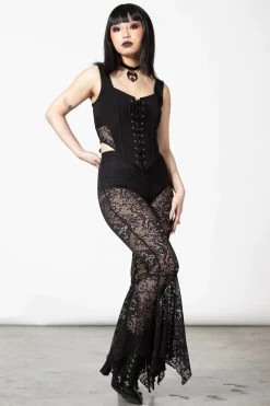 Spectral Lure Bell Bottoms 10 Spectral Lure Bell Bottoms -Alchemy Store SPECTRAL LURE BELL BOTTOMS W D x