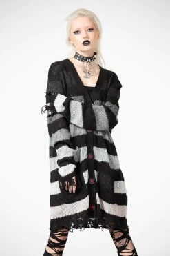 Stripe Of Evil Cardigan [UNISEX] -Alchemy Store STRIPE OF EVIL CARDIGAN W C x160 fb841648 a05d 432b 9d57 074a1d161061