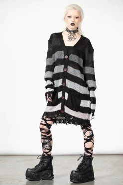Stripe Of Evil Cardigan [UNISEX] -Alchemy Store STRIPE OF EVIL CARDIGAN W E x160 17ffbf08 ee8c 4149 8299 199c50a1dccc