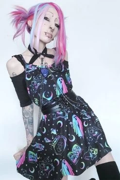 OMG! Ghosts Skater Dress