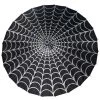 Spiderweb Fabric Parasol [GREY/BLACK] -Alchemy Store Spiderweb Gothic Umbrella