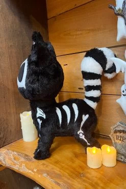 Skelekitty Plush Toy [Deluxe] -Alchemy Store Spooky Cat Toy