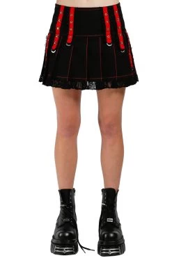 Midnight Pleated Skirt