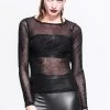 Spiderweb Fishnet Top -Alchemy Store TT031 1