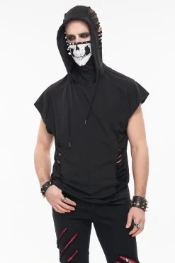 Pale Death Shredded Top -Alchemy Store TT213 5