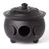 Alchemy Triple Moon Cauldron Pot -Alchemy Store V107 21113.1644618163.1280.1280