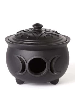 Alchemy Triple Moon Cauldron Pot