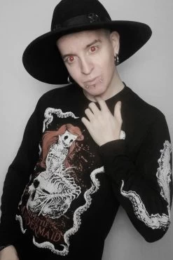 The Little Murdermaid Tee [Multiple Styles Available] -Alchemy Store Vampire Mens Fashion