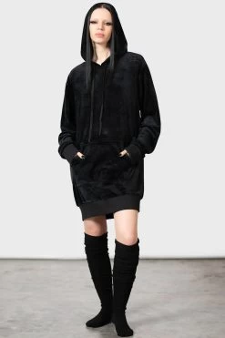 Webmare Longline Hoodie [UNISEX] -Alchemy Store WEBMARE LONGLINE HOODIE W F x1600copy