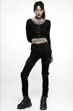 Psyche Unravel Bondage Pants -Alchemy Store WK 505NCF 01