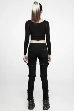 Psyche Unravel Bondage Pants -Alchemy Store WK 505NCF 02