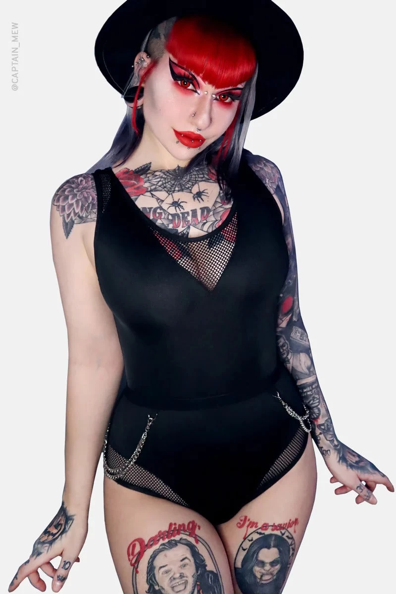 Venom Chain One Piece Swimsuit 7 Venom Chain One Piece Swimsuit - Image 5