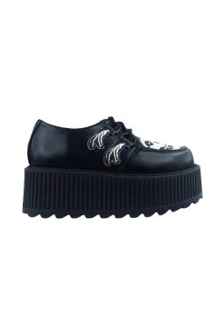 Super Kreep Misfits Skull Creepers -Alchemy Store Womens Punk Platforms
