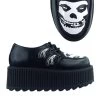 Super Kreep Misfits Skull Creepers -Alchemy Store Womens Skeleton Shoes