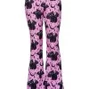 Vampurr The Vampire Cat Hellz Bellz Bell Bottoms -Alchemy Store Womens bat Flares