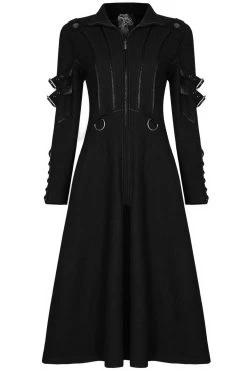 Midnight Militia Gothic Coat [BLACK] -Alchemy Store Womens gorgeous gothic jacket