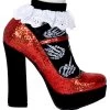 Up Yours Skeleton Ankle Lace Trim Socks -Alchemy Store YAS cacb8568 9f80 4f67 b98f 163da8383c50