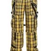 Tripp Clash Pants [Yellow Plaid] -Alchemy Store YP7272M YELPLD F
