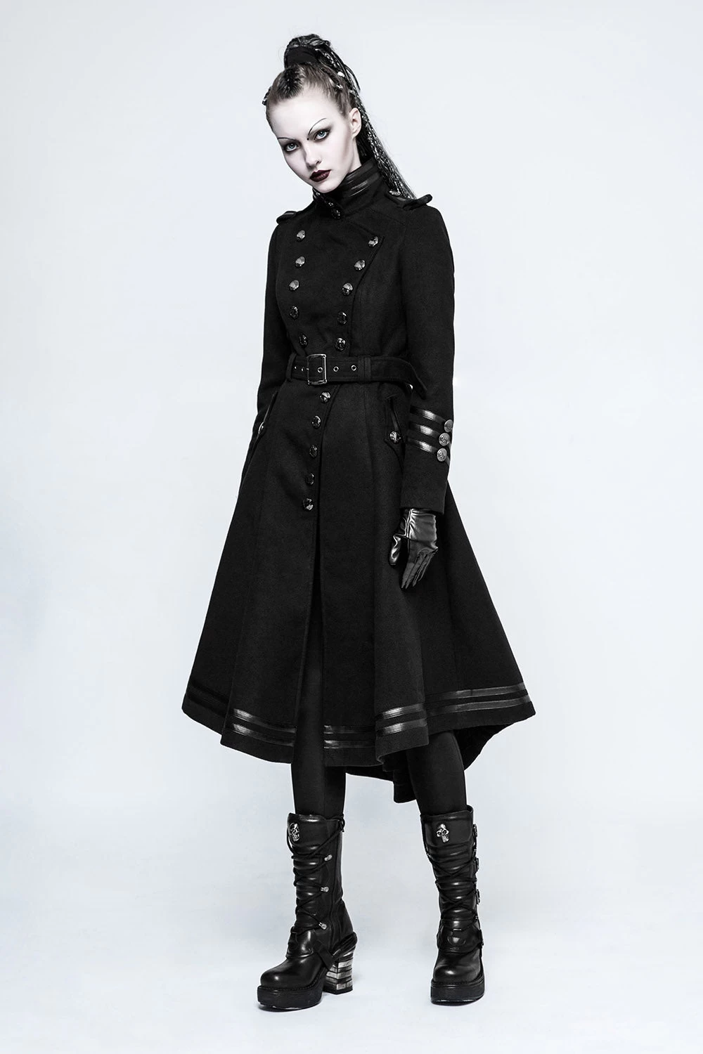 Seance Soldier Military Goth Coat 7 Seance Soldier Military Goth Coat - Image 5